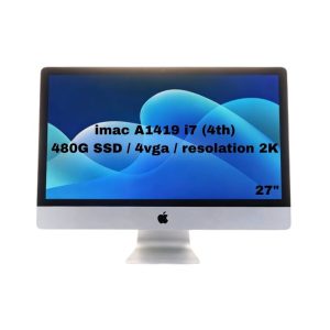 آیمک استوک 27 اینچ iMac A1419 پردازنده i7 نسل 4 گرافیک 4GB حافظه 480SSD