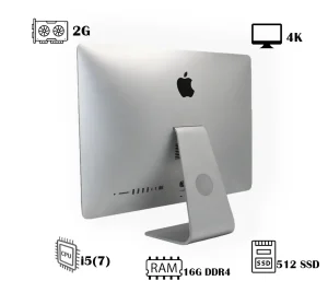 آی‌مک استوک اپل مدل A1418 با پردازنده Intel Core i5 نسل هفتم و کارت گرافیک 2 گیگابایتی